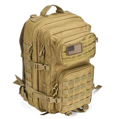 China Large Capacity Anti-theft Outdoor Camouflage Backpack 45L Pack Tactical 3P Shoulder Rise Sports Backpack for sale