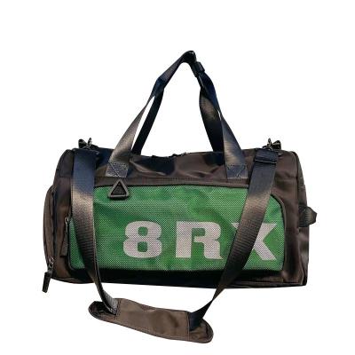 China Men's and women's travel bags high quality nylon nylon sports bags large capacity duffel bag 60pcs MOQ custom for sale