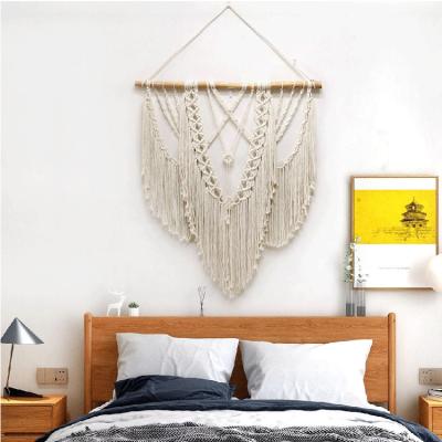 China 120x140cm Macrame Living Room Bohemian Tapestry Bedroom Home Large Nordic Background Wall Hanging For Hotel for sale