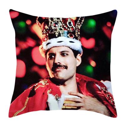 China Decorative Rock Music Guitar Anti-static Polyester Tile Case Cushion Cover For Bedroom for sale