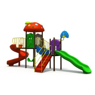 China Plastic Commercial Amusement Park Entertainment Low Price Kids Playground Equipments Outdoor Playground Slide 3-8 for sale