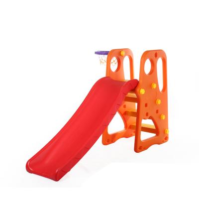 China Indoor Home Plastic Aqua Park Kids Small Slide Toys With Swing For Sale For Kindergarten Playground for sale