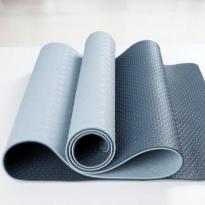 China Custom Eco-friendly Natural Yoga Mat Non-slip Rubber Tpe OEM Yoga Mat for sale