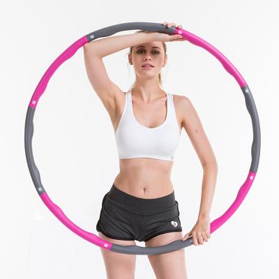 China PP Tube Portable Polynesian Dance Ring Adults Reif Fitness Polynesian Dances Removable Circle for sale