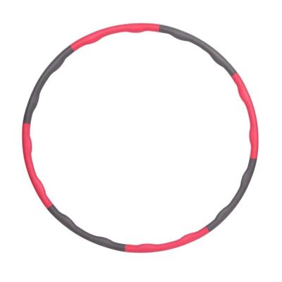 China PP Tube Ready To Ship Gym Fitness Polynesian Dance Ring Flat Hulas Hoop For Plastic Adults /wholesale for sale