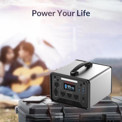 China Fast charge support ac output solar generator lifepo4 solar power station for sale