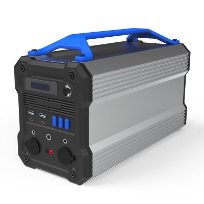 China Support 110V 240V 300W 500W lifepo4 fast powerful power bank solar generator power station for home use for sale