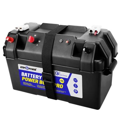 China Power 12V Power Machine Tools ATEM Portable AGM Deep Cycle Batteries Fast Cycle Battery Box for sale