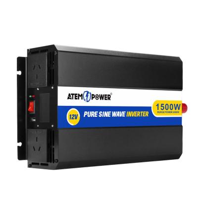 China ATEM POWER Power 12V to 240V 1500W/3000W Pure Sine Wave Inverter 430x220x140mm for sale