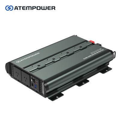 China ATEMPOWER 12V to 240V 2000W/4000W Pure Sine Wave Power Inverter 416*274*82mm for sale