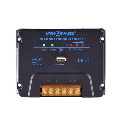 China ATEMPOWER MPPT Solar System Controller Charge Controller 20A MPPT Solar Controller for sale