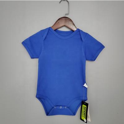 China Shirts & Free Sample Tops Cheap Simple Infant Football Jersey Blue for sale