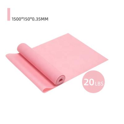 China Wholesale Band Home Sports Elastic Exercise Bands Resistance Fitness Yoga Pull Up Bands for sale