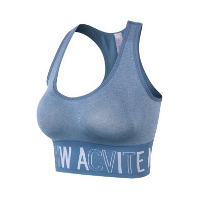 China Custom Logo Sport Bra Wholesale Women Breathable Sportswear Yoga Bra for sale