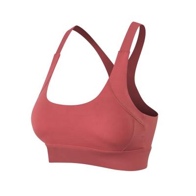 China Women's Breathable Sportswear Breathable Women's Sports Yoga Running Bra Red for sale