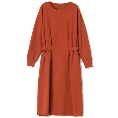 China High Quality Anti-Shrink Sweater Dresses Loose Casual Oversized Custom Sweater Sweater Dress for sale