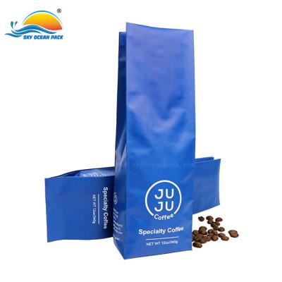 China Food Logo Ground Drip Coffee Packaging Custom Bags For Ground Coffee With Valve for sale