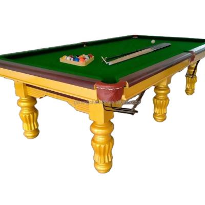 China Drop pocket factory price slate billiard table cheap snooker pool table for 8ft 9ft 10ft for sale