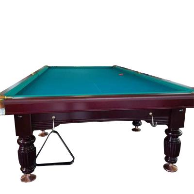 China Home Or Office Sporting Goods Pyramid Leather Russian Snooker Tables 12ft Pool Table for sale