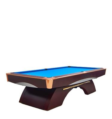 China Modern stylish 8 ball nature slate billiard pool table 9ft aluminum alloy snooker table new for sale