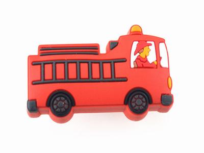 China Red Car Kids Bedroom Dresser Knobs Decoration Wardrobe Silicon Furniture Handles for sale