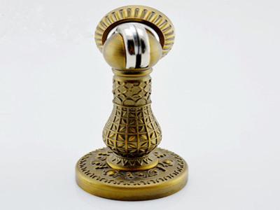 China Colector de puerta de cristal magnético del modelo del estilo de Egipto del tapón de la puerta de los muebles ajustables en venta