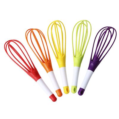 China Hot Selling Sustainable 2 in 1 Various Color Turn Egg Beater Manual Egg Beater for sale