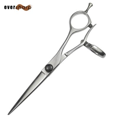 China Na Professional Barber Shop Swivel Thumb Hair Scissors 6 Inch for sale