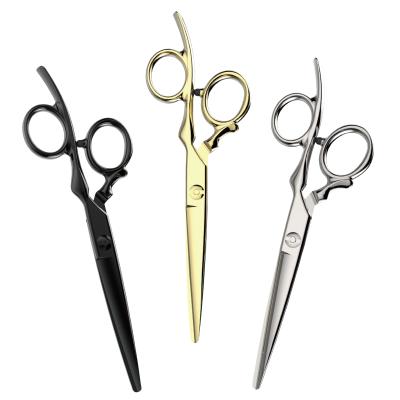 China Convex High End Forge Stainless Hand Made Scissors For Salon Barber for sale