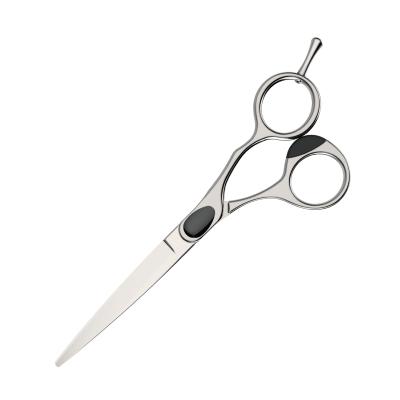 China Fashion convex handle design and sharper useful barber straight scissors for sale