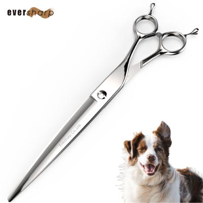 China Sustainable Pet Products Wholesale Curved Pet Scissors Japan 440C Steel Dog Grooming for sale