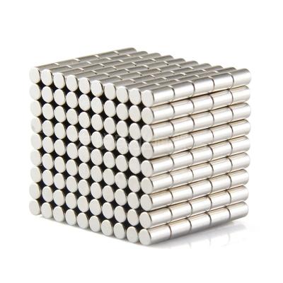 China Small Round Disc Magnet N50 Round Neodymium Magnet Rare Earth Industrial Super Strong Cylinder Neodymium Customized Permanent Magnets for sale