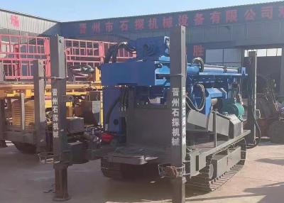 China Hochgeschwindigkeitsblaue Farbe st. 400 Mini Borehole Drilling Machine Customized zu verkaufen