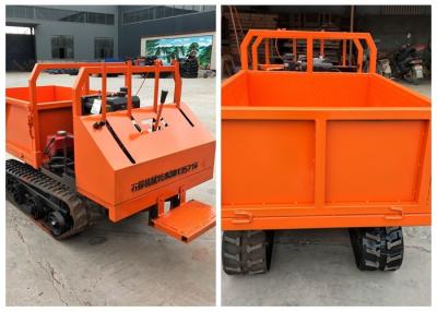 Cina 1 Ton Mini Rubber Crawler Transporter diesel in vendita