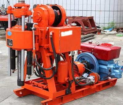 China XY-1A 150 Meter hydraulische Chuck Portable Water Well Drillings-Anlage zu verkaufen