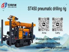 Oem Design Borehole Drilling Truck High Speed St450 Deep Water Well