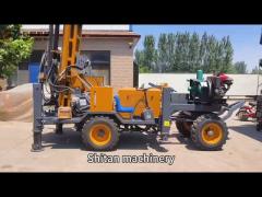 200 Meter Trailer Type Water Well Drilling Rig Manufacturer