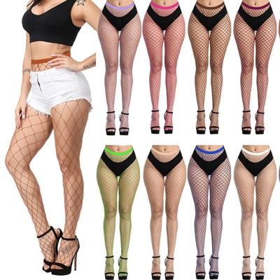 China Wholesale Sexy Women Mesh Fish Net Sex Stockings Colored Fishnet Pantyhose Pantyhose for sale