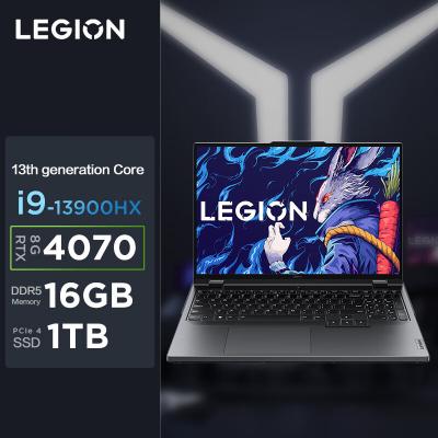 China New Lenovo Legion Y9000P 2023 Bluetooth E-sports Gaming Laptop 13th Intel i9-13900HX 2.5K 240Hz RTX4070 16inch Gaming Notebook for sale