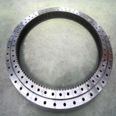 China Four point contact performance slewing ring big for overhead bridge inspection truck slewing ring bearings price for sale