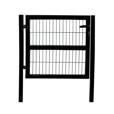 China Factory Supply Easily Assembled House Garden Powder Coated Door Iron Gate for sale