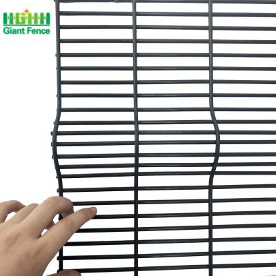 China Easily Assembled South Africa Anti Climb Galvanized Steel Wire Prison Mesh 358 Security Fence for sale