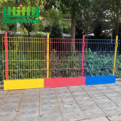 China Easily Assembled Factory Supply Powder Coated Building Construction Safety Edge Fall Protection Barrier Fence for sale