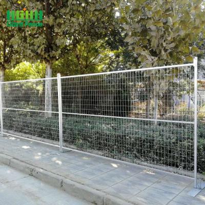 China Factory Supply High Quality Easily Assembled Portable Security Galvanized Construction Temporary Fence From Canada for sale