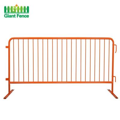 China Manufacturer Removable Galvanized Crowd Control Barrier Public Road Temporary Events Barrier for sale