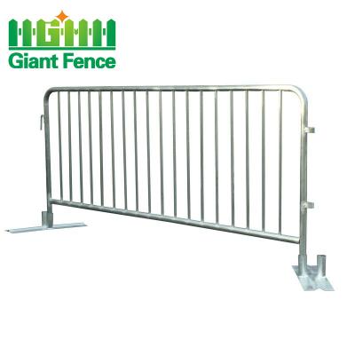 China Cheap Temporary Concert Public Metal Manufacturer Events Steel Hot Dipped Galvanized Barrier for sale