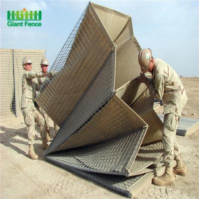 China Mil 10 Edge Protection Wall Hesco Barrier Bastion Bastion Easily Assembled Military Barrier For Sale for sale