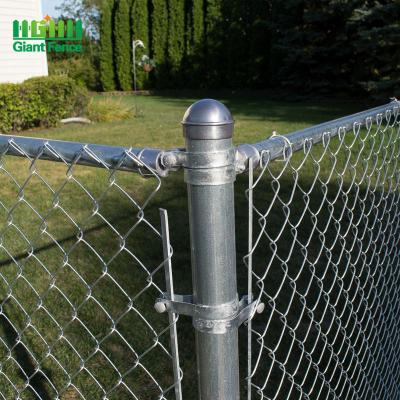 China Easily Assembled Manufacturer Woven Diamond PVC Coated Hot Dipped Galvanized Chain Link for sale