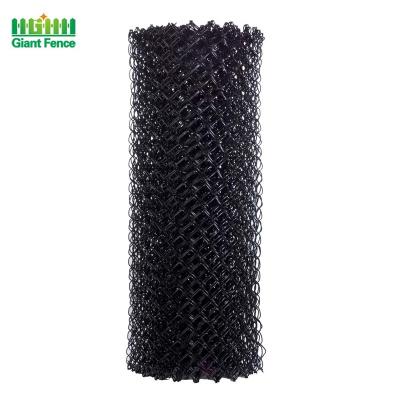 China Easily Assembled Black Vinyl Plastic Coated 5 Foot Diamond Chain Link Fence For Sale for sale