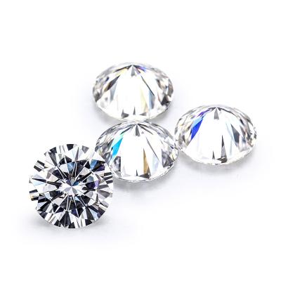 China Moissantie moissanite DEF 0.3mm loose color 3mm VVS clarify pass diamond tester white round cut moissanite moissanite for sale